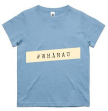 Load image into Gallery viewer, Customised Whānau Kids T-Shirt - Mana Collective