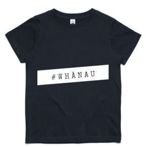 Customised Whānau Kids T-Shirt - Mana Collective