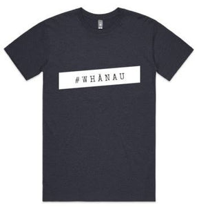 Customised Whānau T-Shirt - Dark - Mana Collective